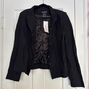 Ann Demeulemeester Black Blazer